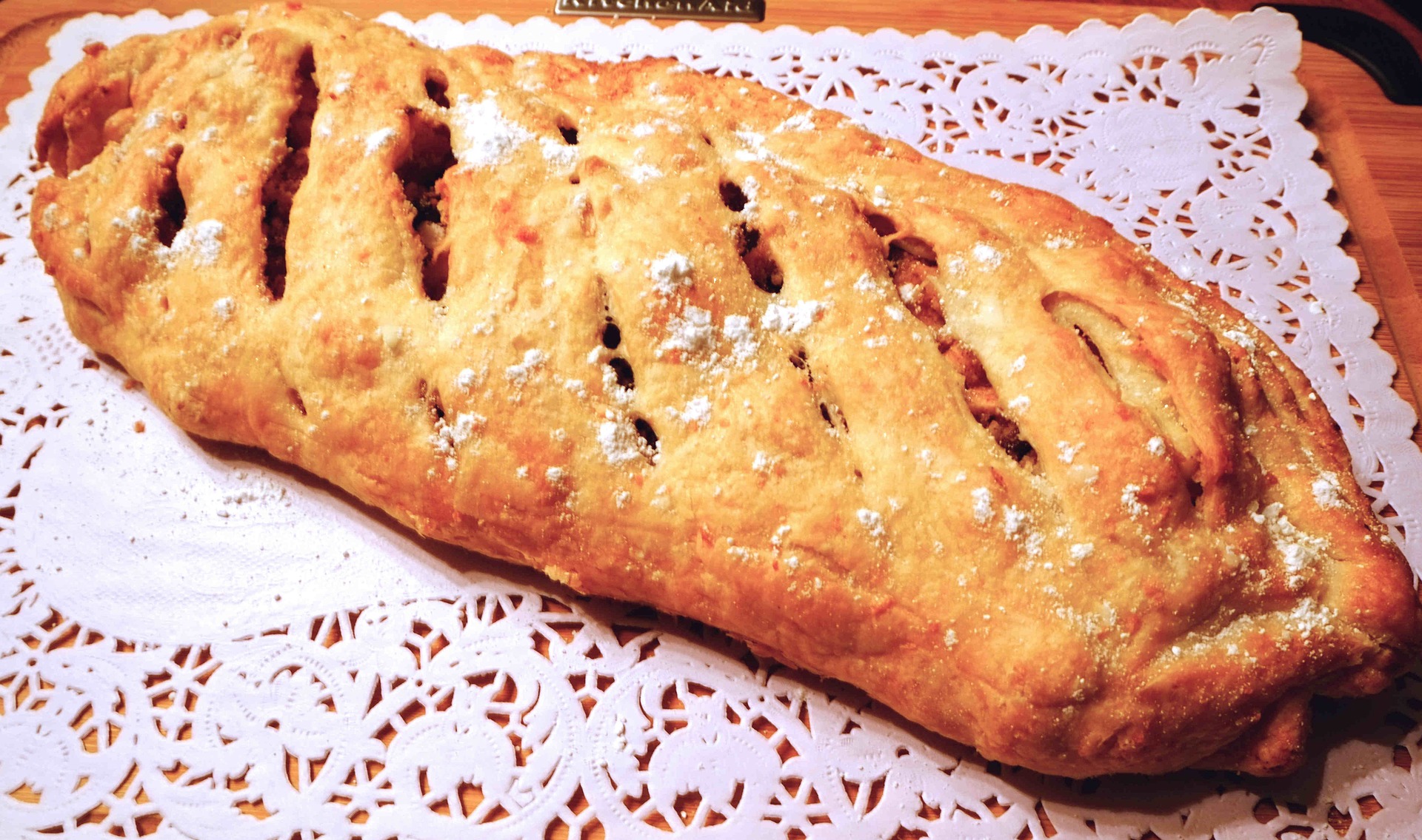 Schinken-Käse-Strudel