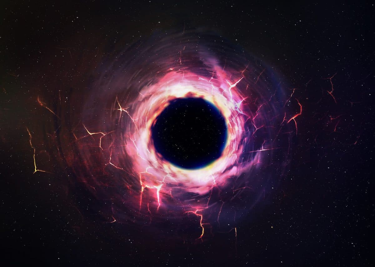 „Spaghettisierung“: Schwarzes Loch schluckt Stern und zerfetzt ihn