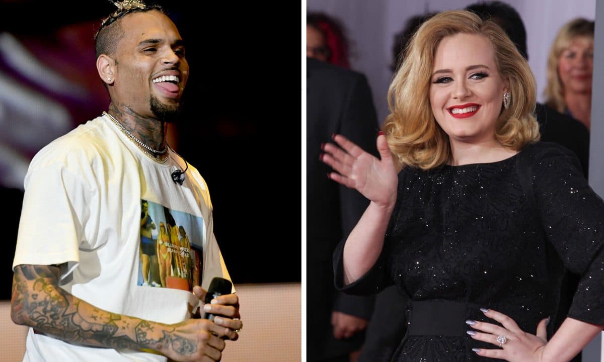 Läuft da etwas zwischen Chris Brown und Adele?