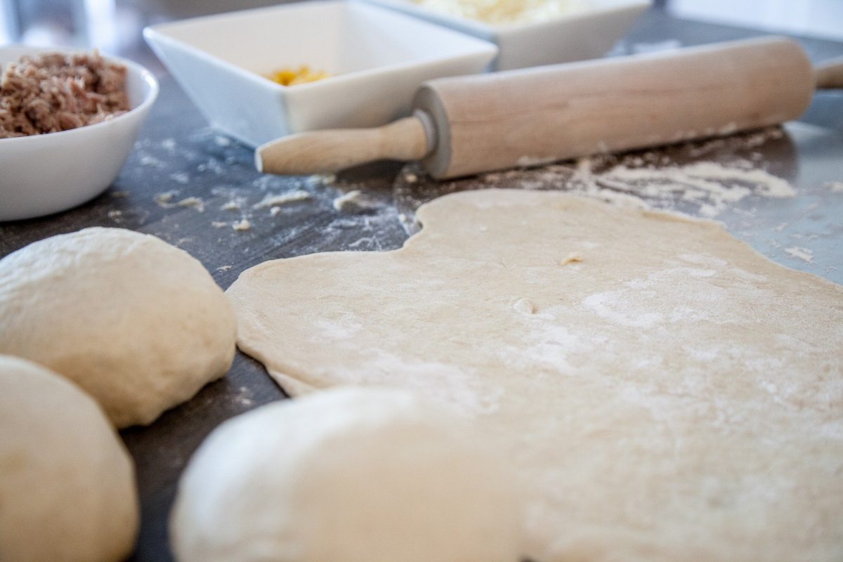 Gebackene Glücksschweinchen pikant Rezept