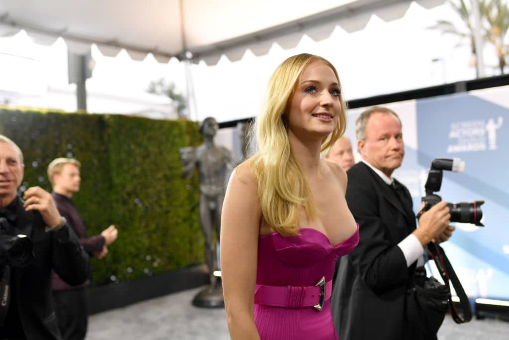 Sophie Turner trug bei Geburt ihrer Tochter eine Maske