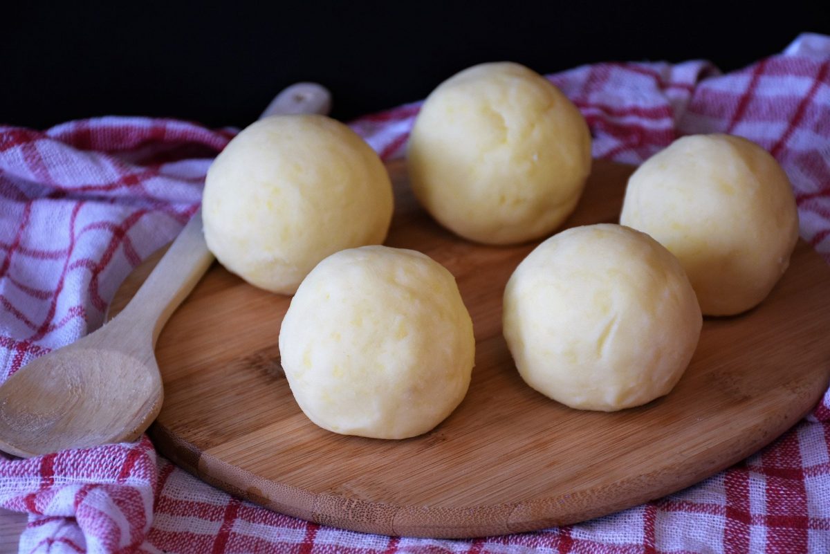 Einfache Waldviertler Erdäpfelknödel