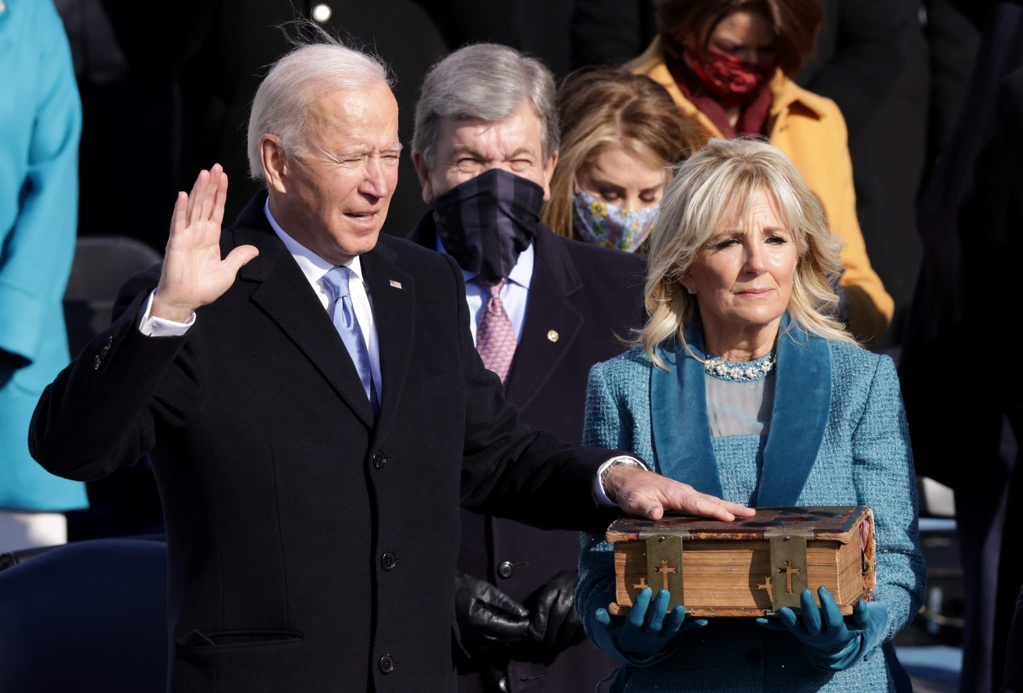 Joe Biden als 46. US-Präsident vereidigt: Machtwechsel in Washington