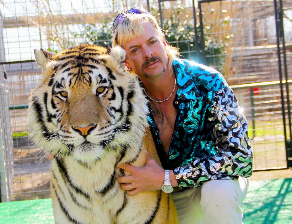 „Tiger King“ Joe Exotic hofft auf Begnadigung durch Joe Biden „Tiger King“ Joe Exotic hofft auf Begnadigung durch Joe Biden