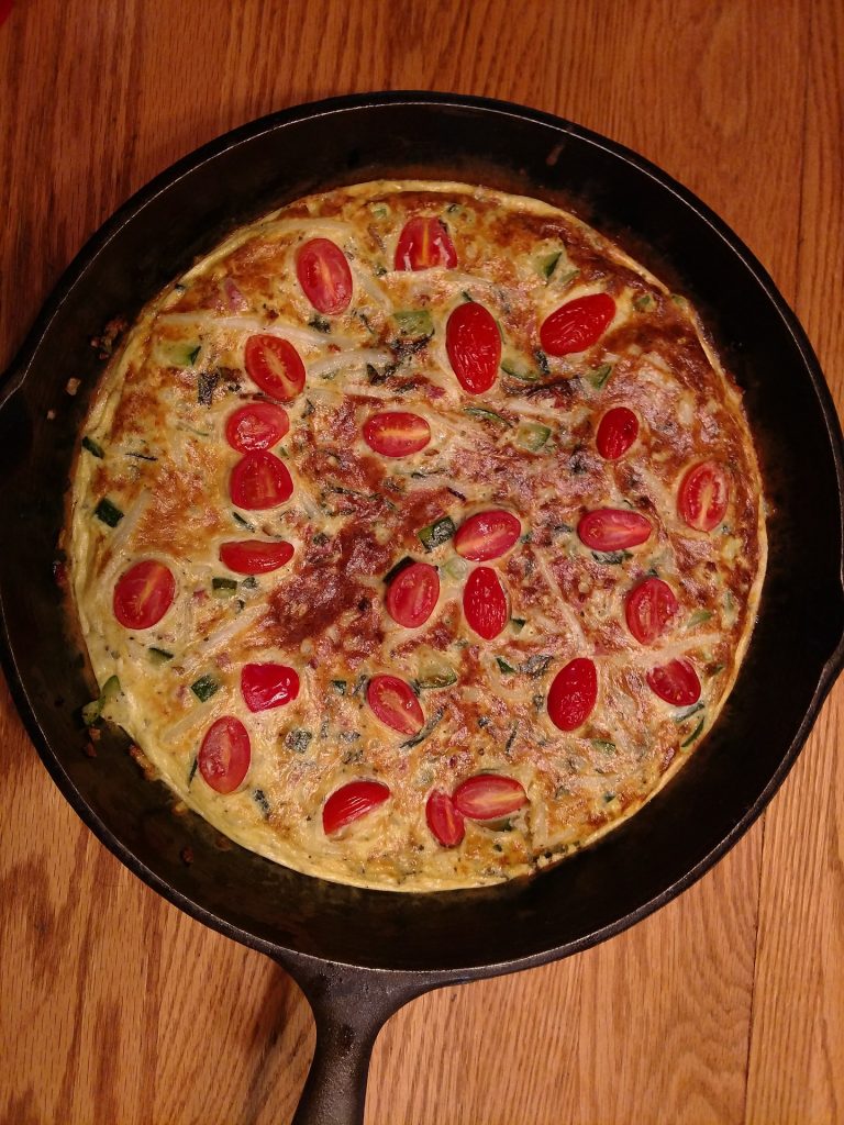 Frittata mit Prosciutto