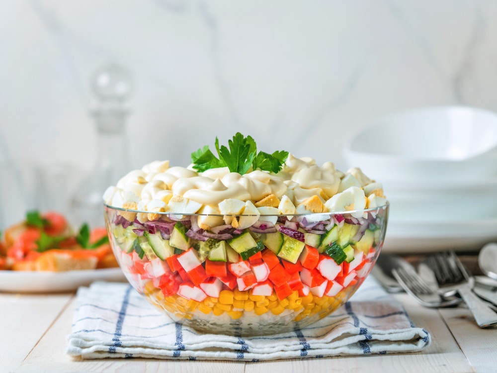 Schichtsalat Rezept