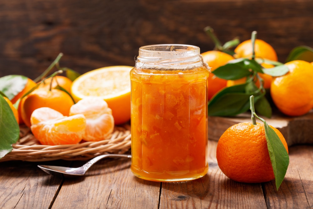 Mandarinenmarmelade mit Granatapfelsaft Rezept