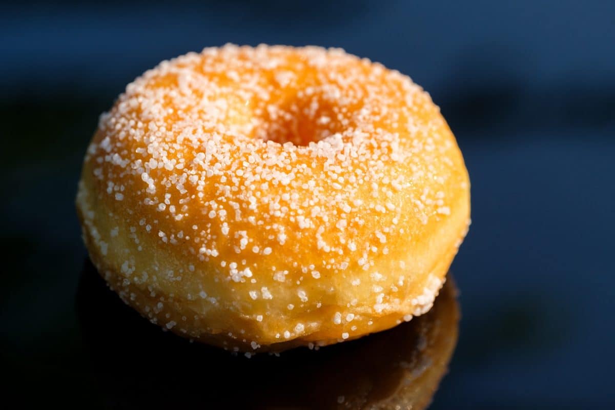 Donuts mit Zuckerglasur