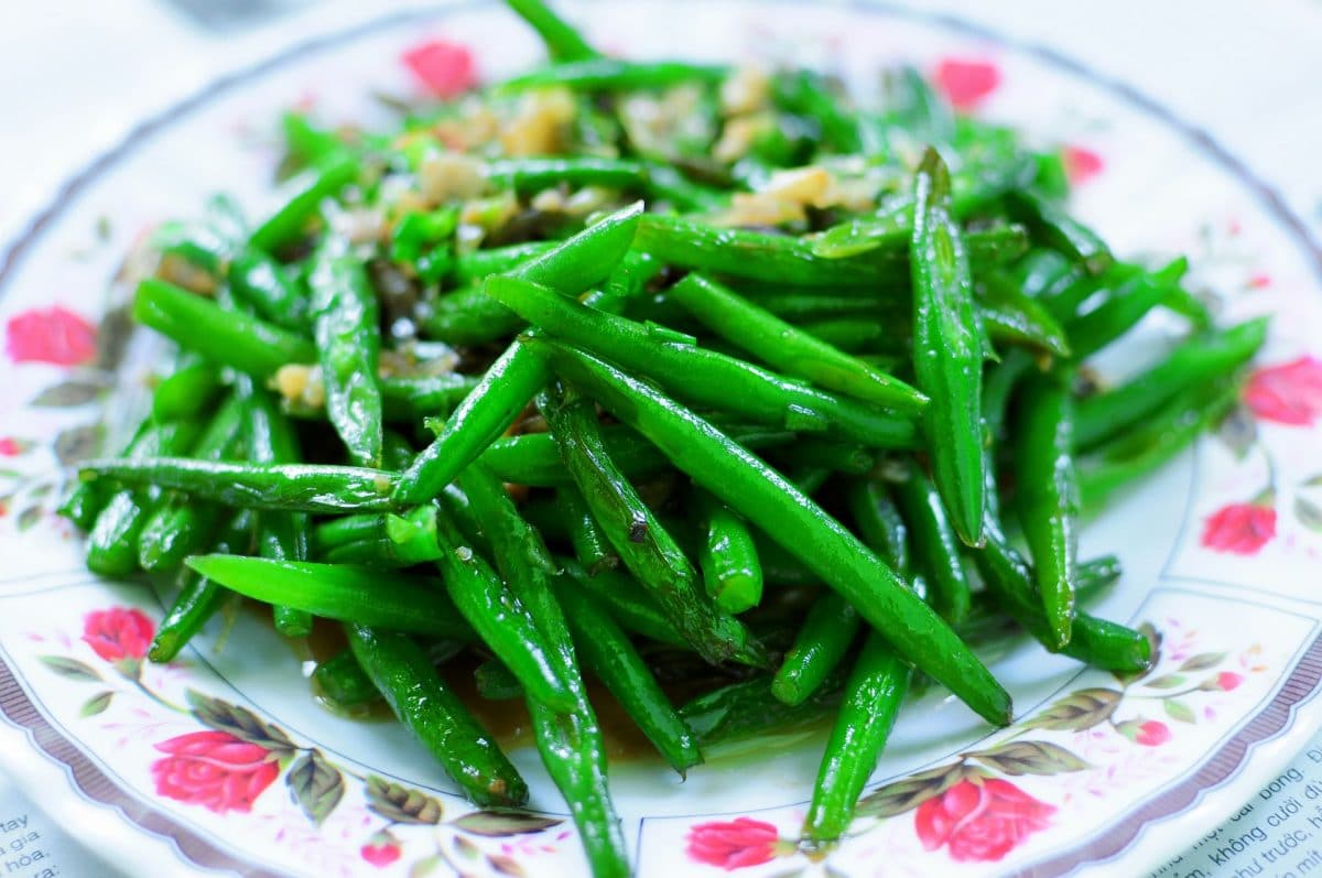 Fisolensalat Rezept