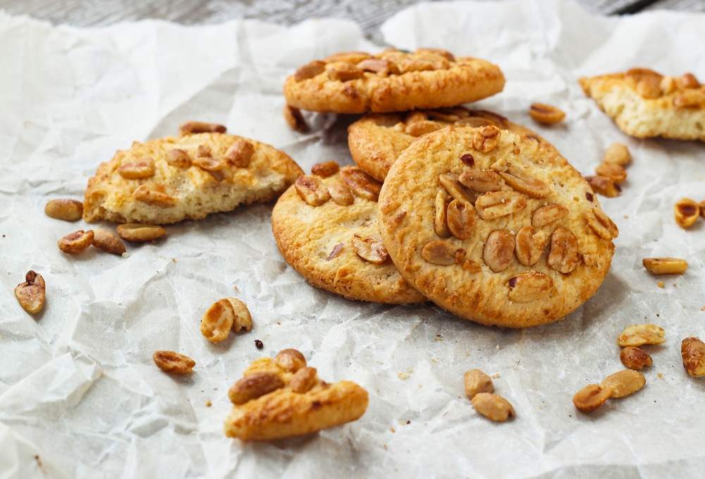 Erdnussbutter Cookies