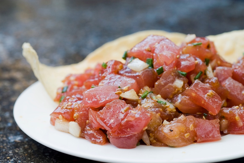 Crostini mit Thunfischtatar