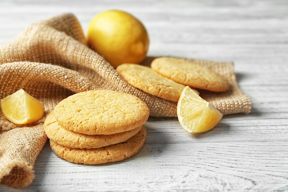 Lemon Curd Cookies mit Frischkäse