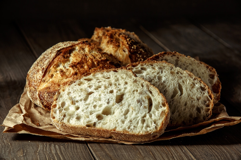 Sauerteigbrot mit Zucchini