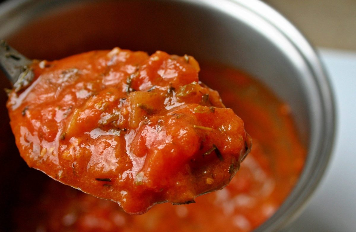 Speck-Tomaten-Sugo Rezept