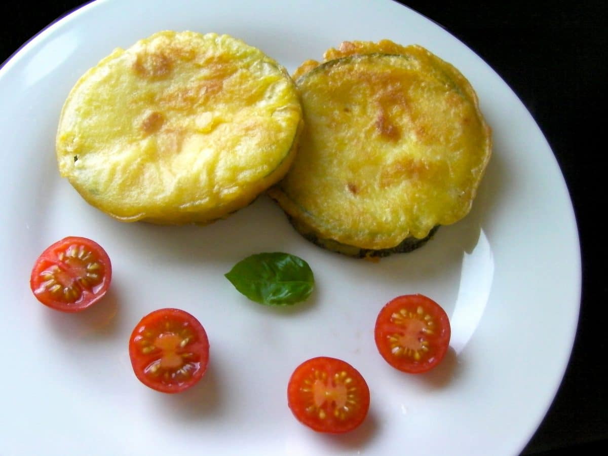 Gemüse-Tempura im Paprika-Backteig