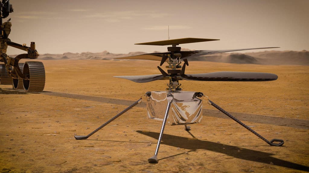 Ingenuity: Erster Hubschrauber-Flug auf dem Mars war erfolgreich