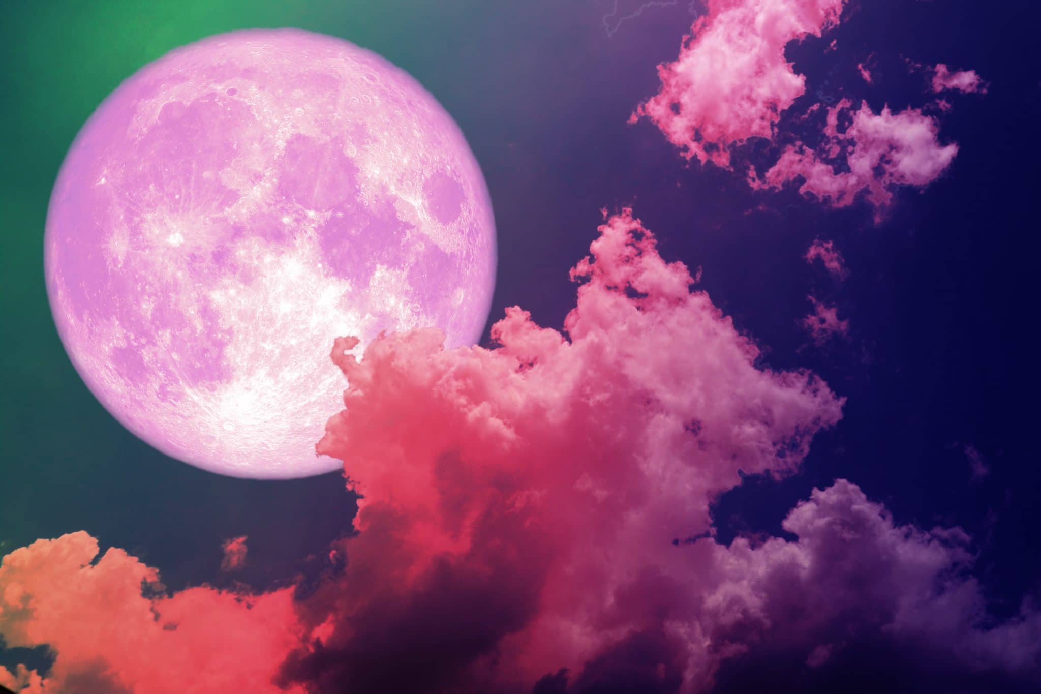 Pinker Supermond im April Auf diese Sternzeichen wirkt sich der