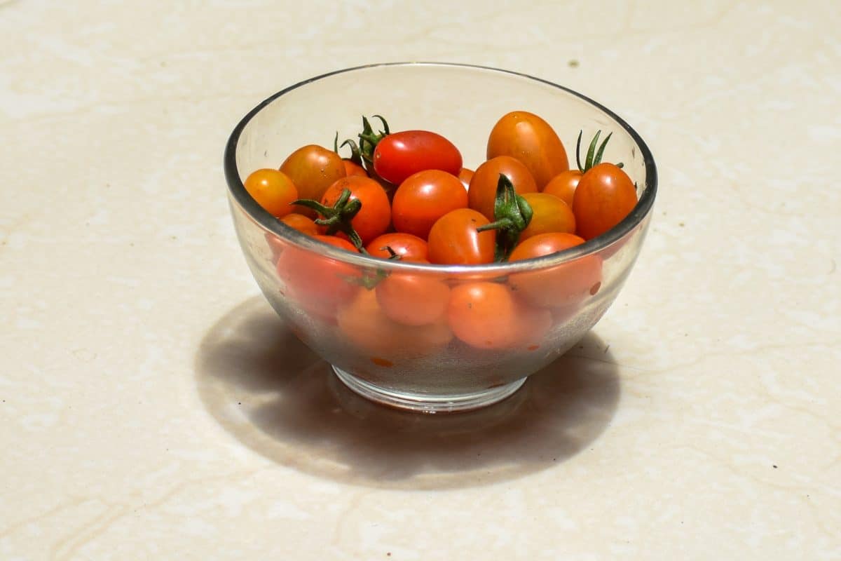 Gegrillter Tomatillos-Tomaten-Mix