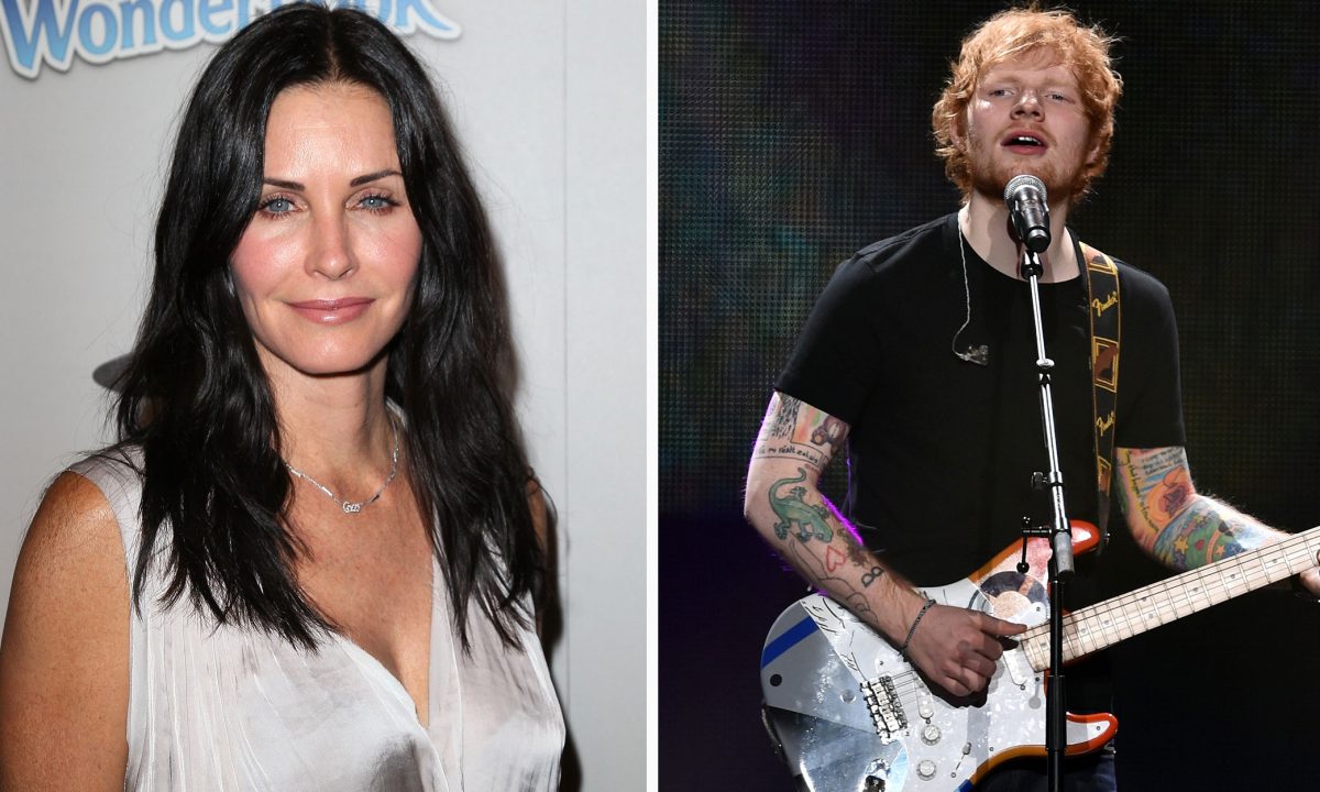 So lustig ist der „Friends“-Tanz von Courteney Cox und Ed Sheeran