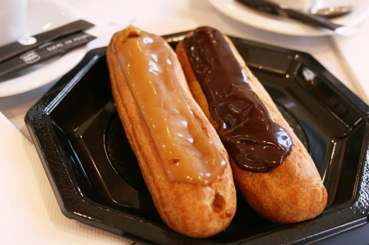 Klassische Schokoladen-Eclairs Rezept