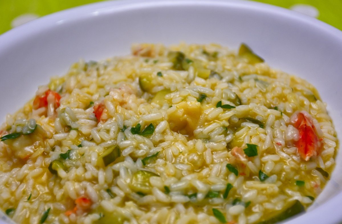 Hühnerrisotto