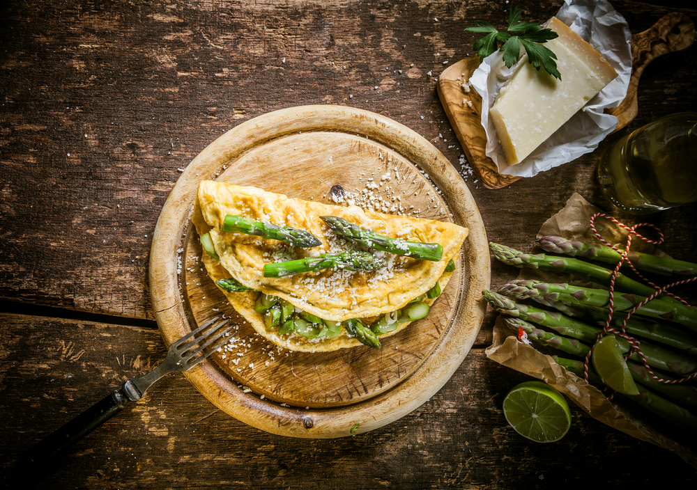 Tiroler Spargel-Omelette