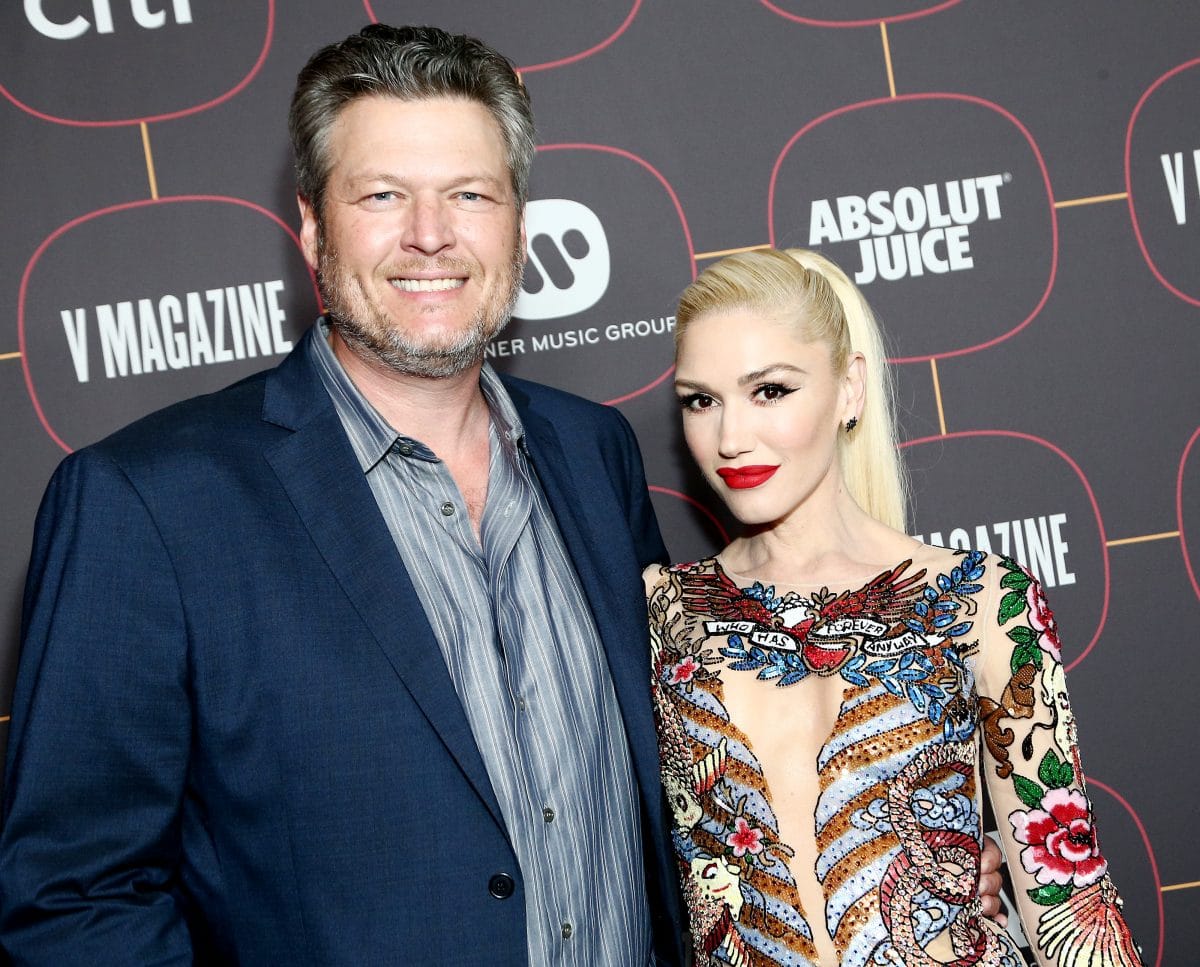 Gwen Stefani und Blake Shelton haben geheiratet Gwen Stefani und Blake Shelton haben geheiratet