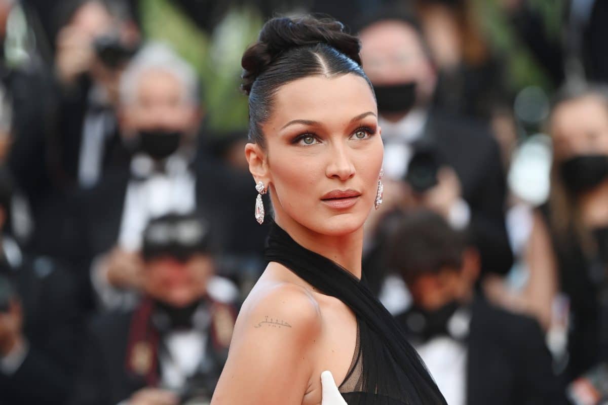 Wen knutscht Bella Hadid denn da in Cannes?