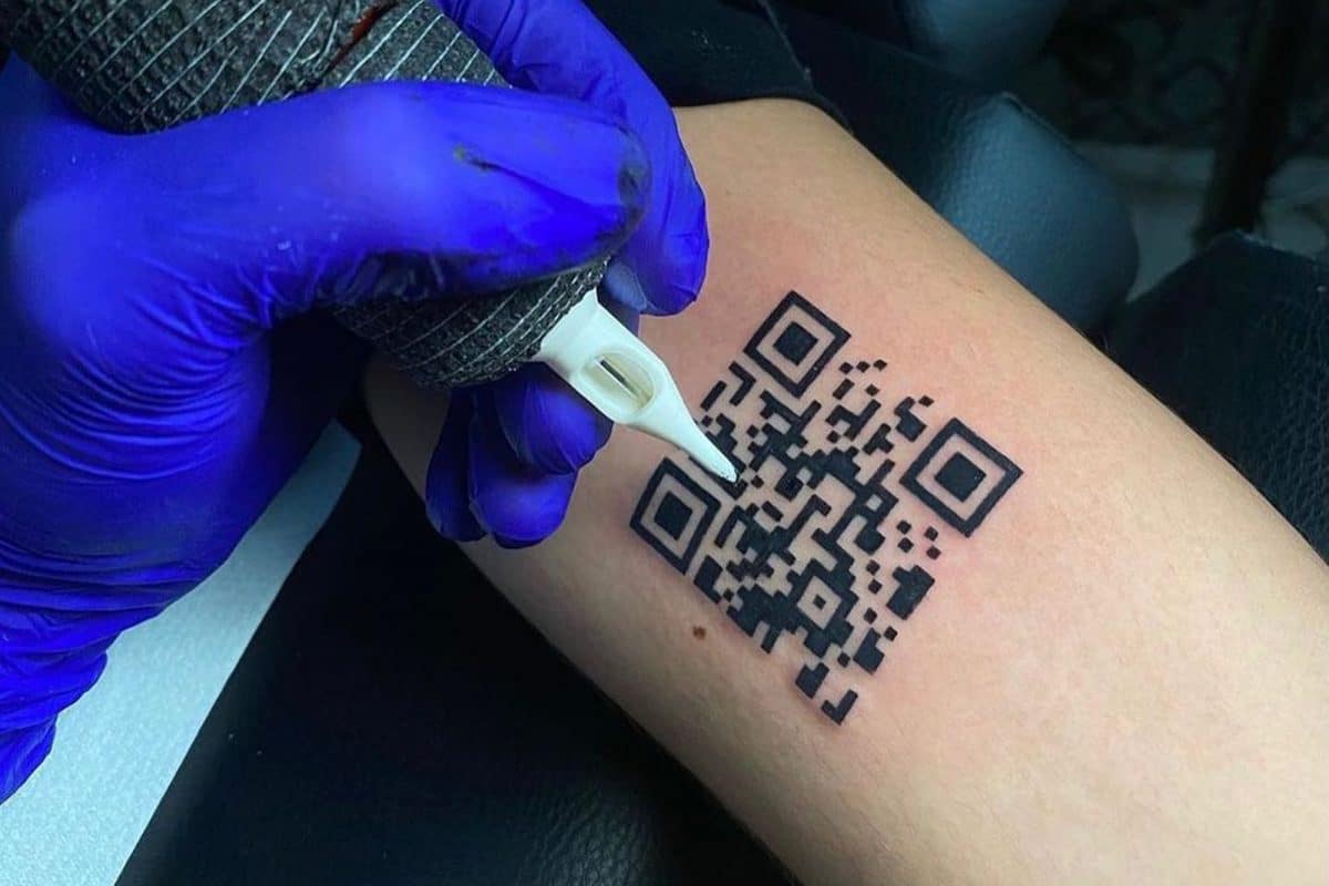 Corona-Impfpass auf der Haut: Italiener ließ sich QR-Code als Tattoo stechen