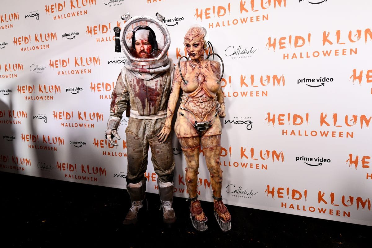 #heidihalloween: Das sind die gruseligsten Halloween-Kostüme von Heidi Klum