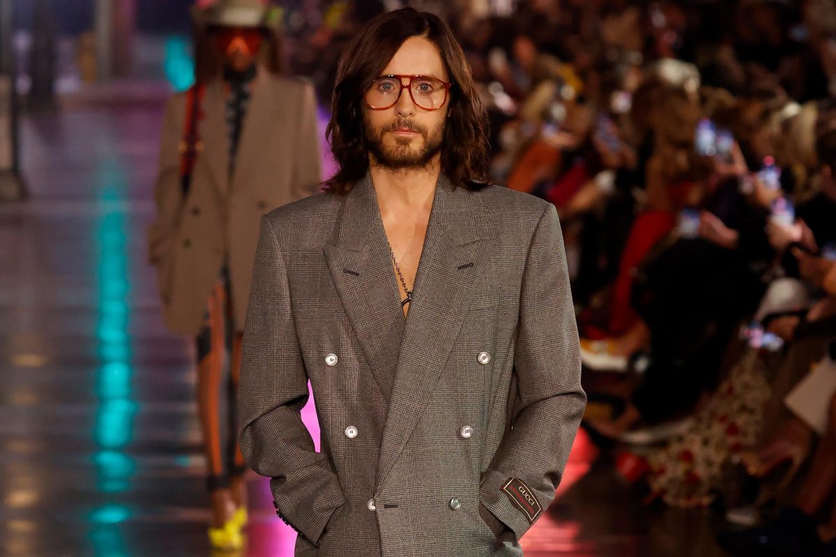 Gucci feiert Jubiläum: Jared Leto und Macaulay Culkin begeistern am Laufsteg