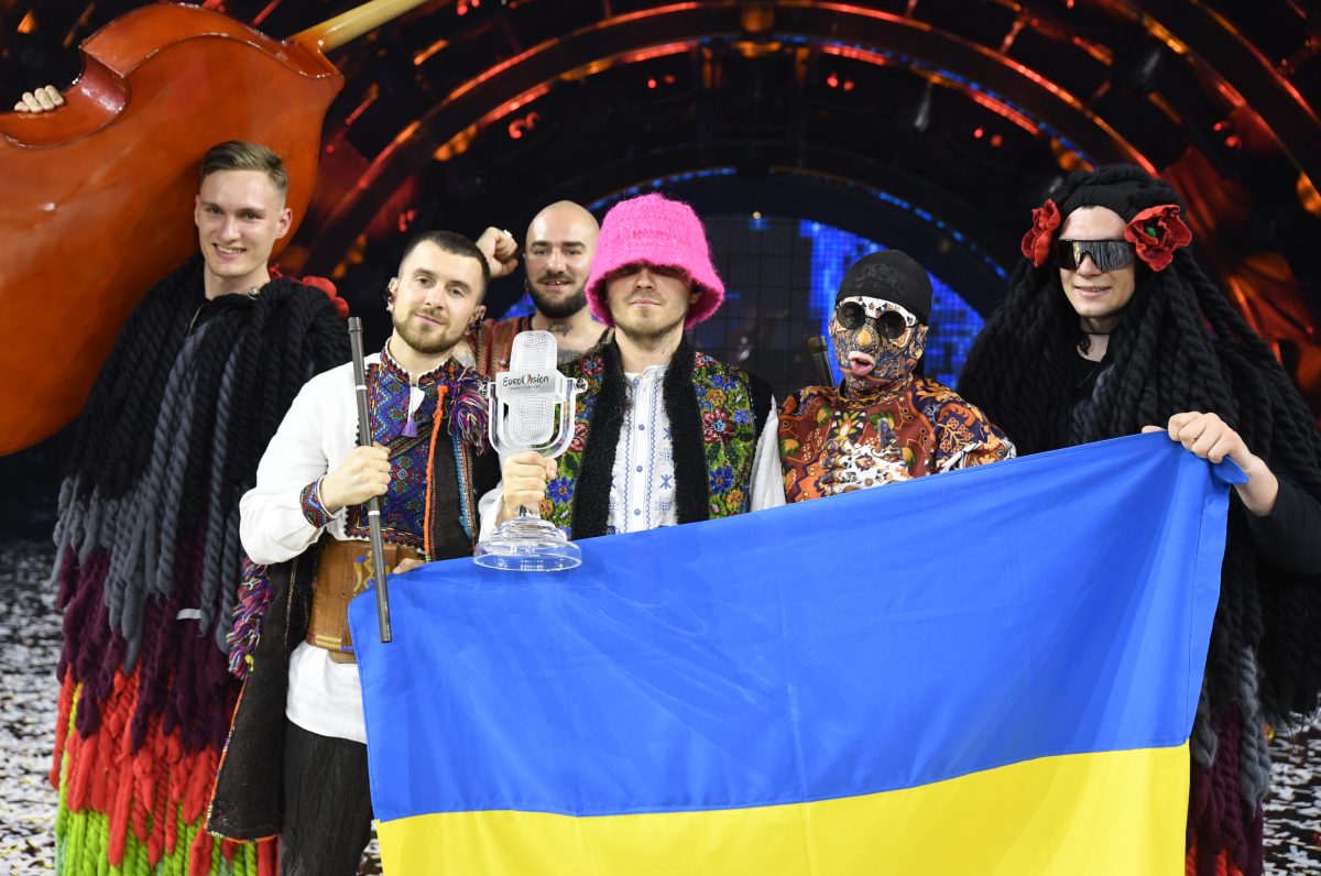 Ukrainischen ESC-Sieger versteigern Trophäe: Erlös geht an das Militär
