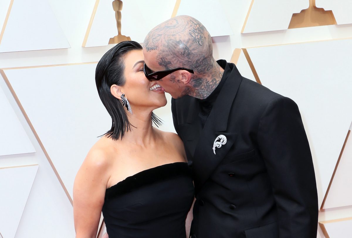 Hochzeit von Kourtney Kardashian und Travis Barker in vollem Gange