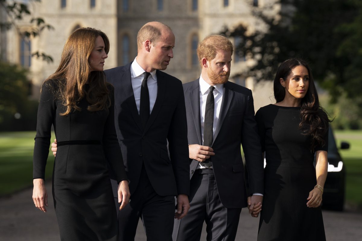 Das sagt Kate zu Prinz William und Prinz Harrys Reunion