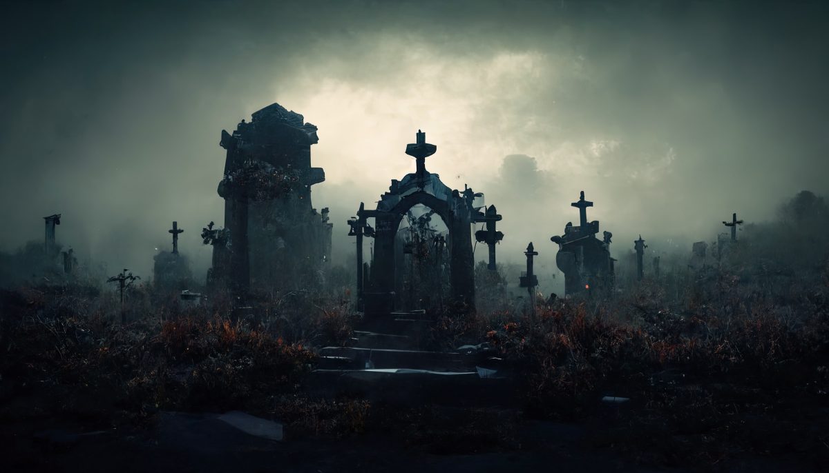 Grusel-Alarm: Auf diesem Friedhof legt der Geist einer Frau Blumen auf fremde Gräber