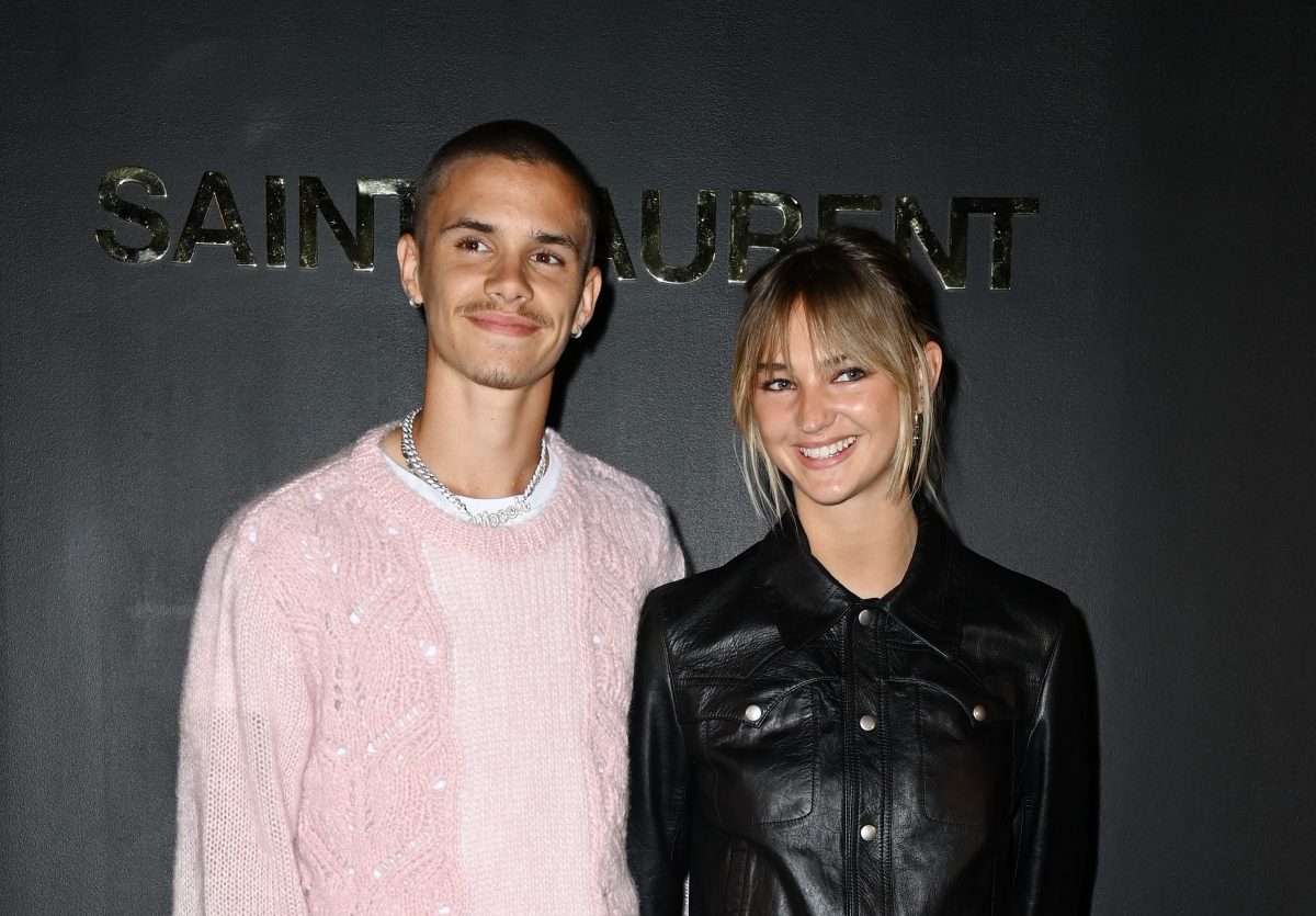 Sind Romeo Beckham und Freundin Mia Regan verlobt?