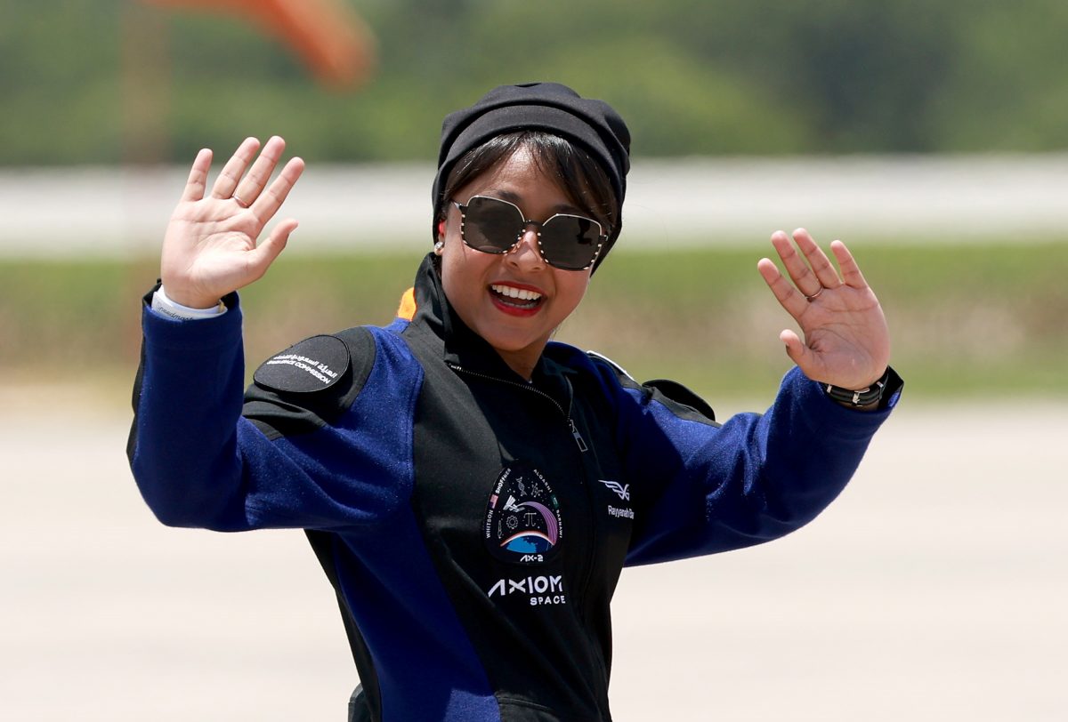 Erste arabische Astronautin reist ins Weltall