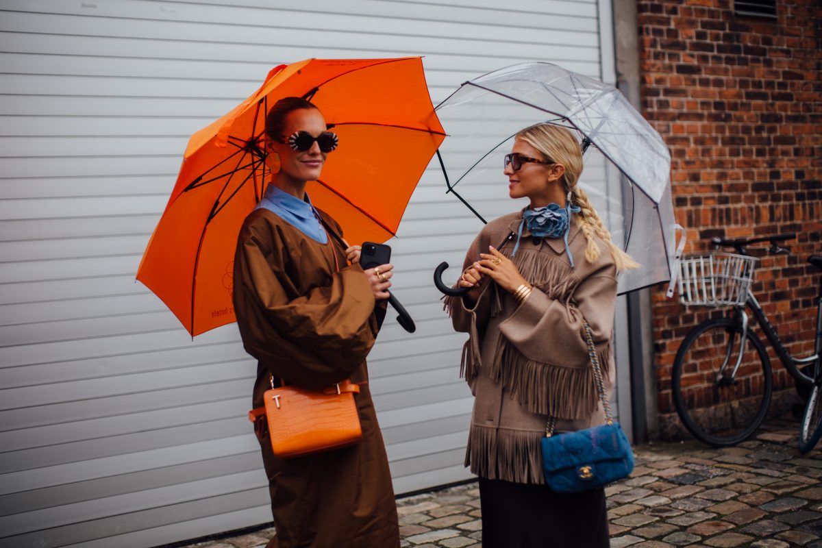 Double Braids: DER Haartrend auf der Copenhagen Fashion Week 