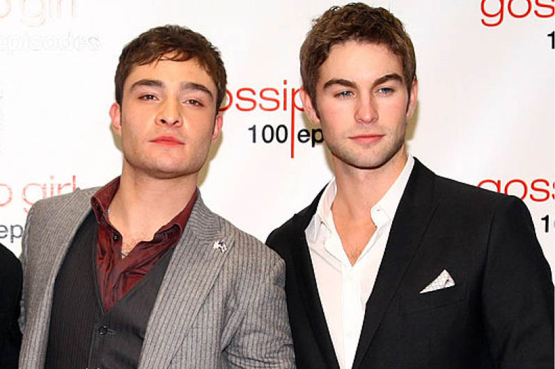 Chace Crawford und Ed Westwick sorgen für eine kleine „Gossip Girl“-Reunion und Fans rasten aus